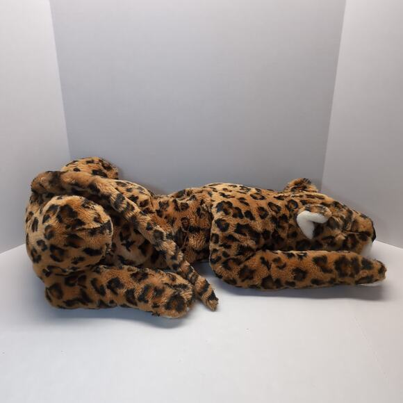 1998 Manhattan Toy Company Leopard Cheetah XLarge Realistic Floppy - Picture 5 of 12